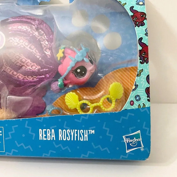 Littlest Pet Shop LPS Pets Reba Rosyfish Series 3 Damaged Box - Picture 2 of 16